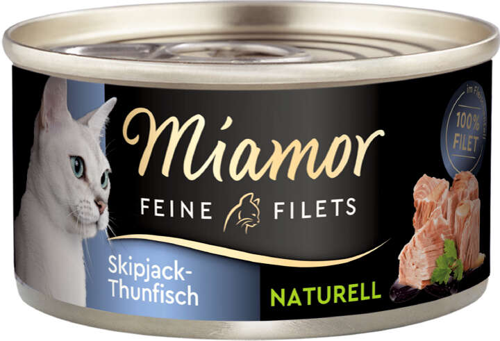 Miamor Katzen-Nassfutter Feine Filets Skipjack-Thunfisch